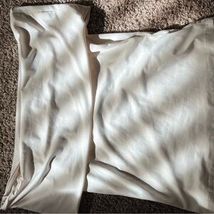 H&M Cream Satin Blouse